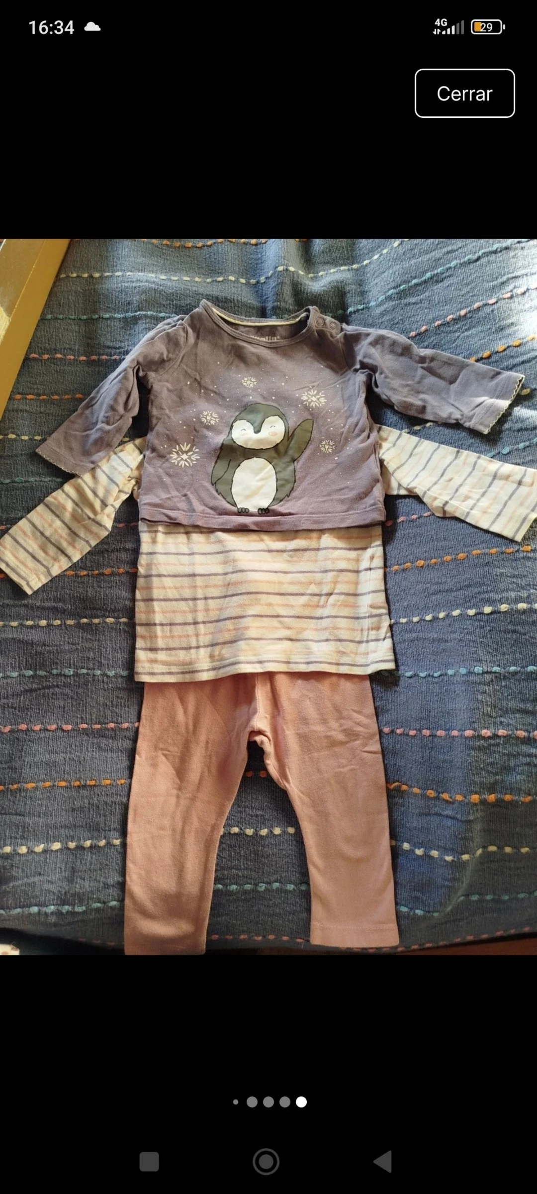 Lote ropa talla 62-68cm Lupilú 